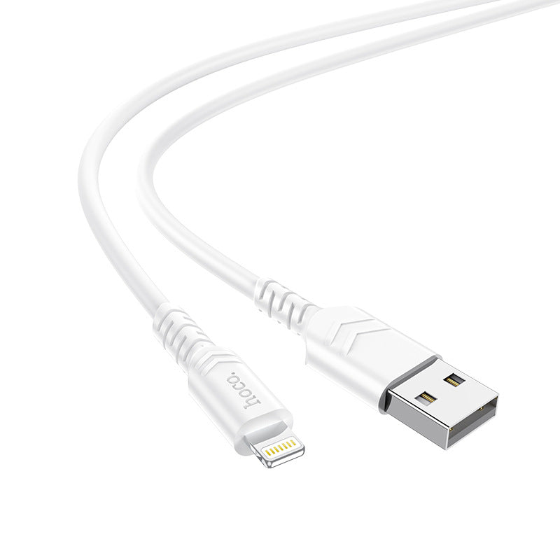 HOCO X62 charging data cable is suitable for Apple Android type-c mobile phone 5A elastic fast charging cable