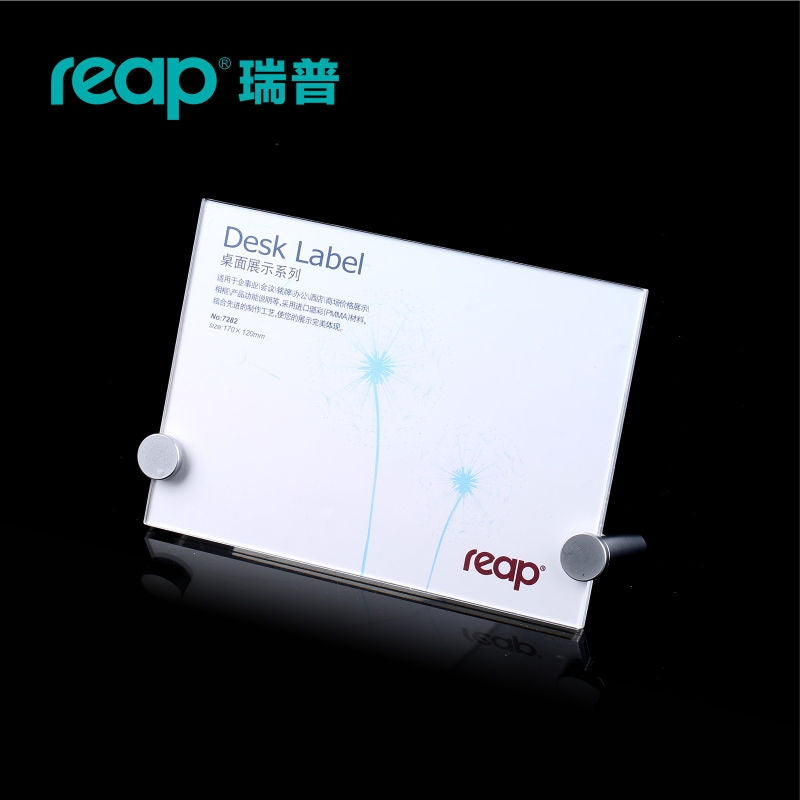 Reap transparent table card acrylic display stand