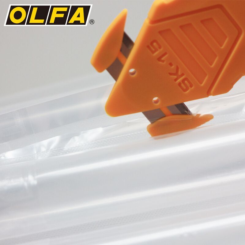 Japan OLFA SK-15 portable safety cutting knife box opening knife express delivery utility knife film cutting knife