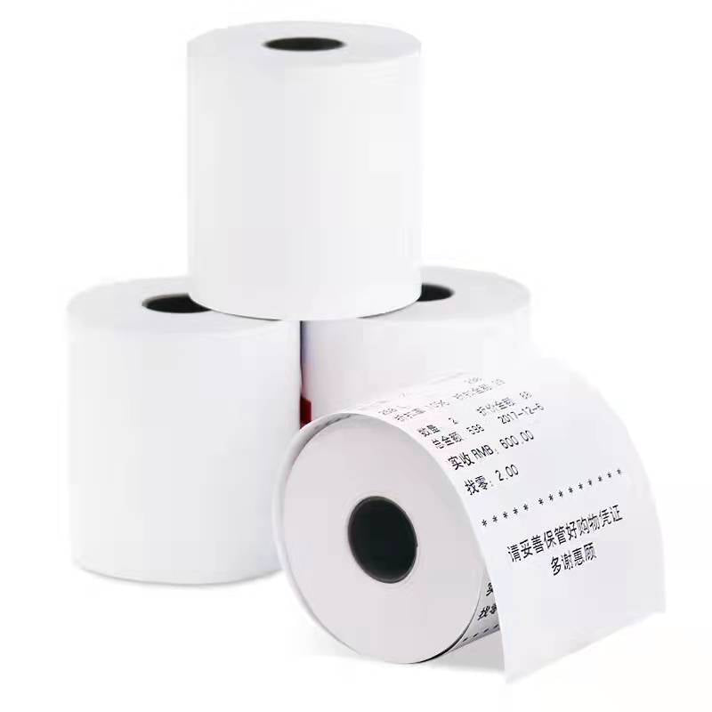 80*80 customized thermal cashier paper supermarket voucher paper printing printing paper 80x80 movie ticket admission ticket receipt