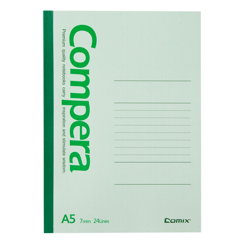 Comix A5 80 page soft copy notebook 6 pack CGA5807