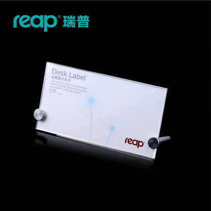 Reap transparent table card acrylic display stand