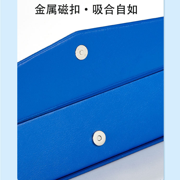 Comix  A4 PVC 磁扣式加厚紙板資料收納盒 A1236 A1297 A1296