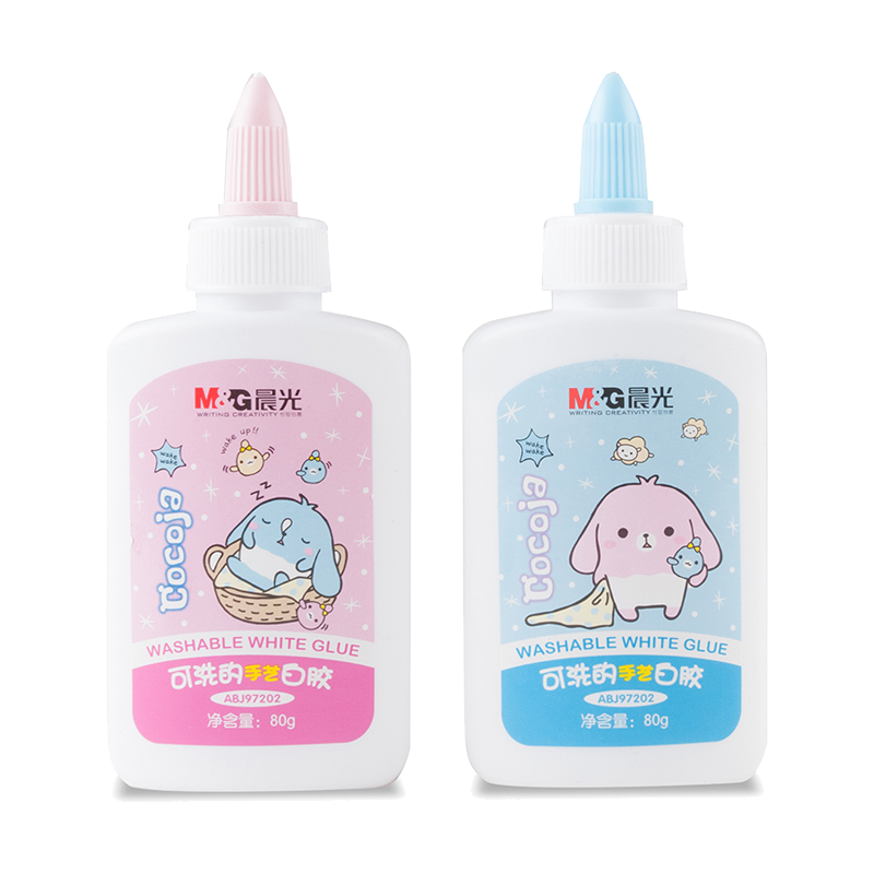 M&amp;G children's handmade white glue washable ABJ97202