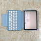 iPad mini6藍牙鍵盤保護套 透明分體磁吸mini藍牙鍵盤保護套