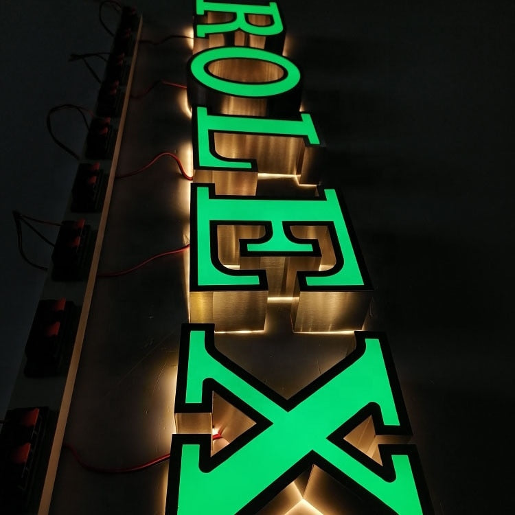 Outdoor ultra high brightness acrylic LED letter LED store sign