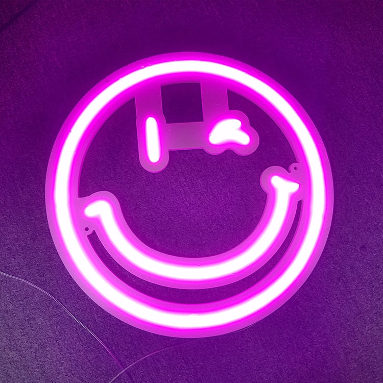 Neon lights for wall decoration, graphic design, neon lights for engagement party