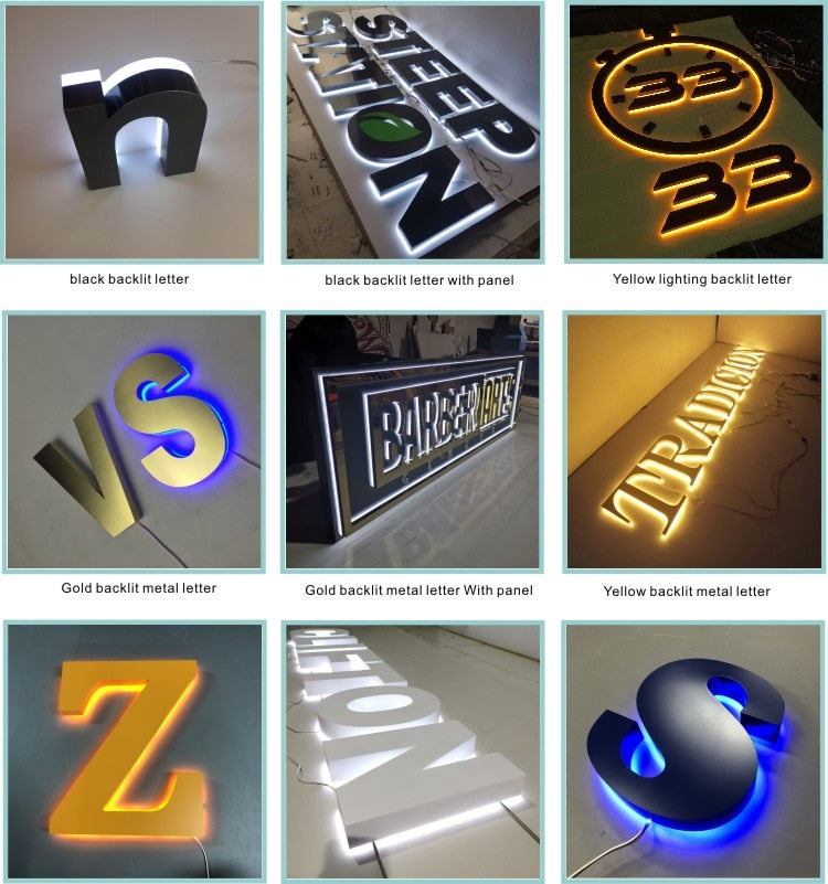 3D Indoor Custom Sign LED Sign