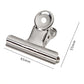 Comix round ticket holder iron clip 6 pcs/bag B3613