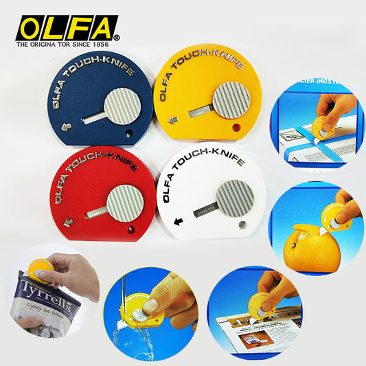 Japan's OLFA TK3M/4 mini utility knife, safe and portable box opening knife, cutting express knife, express delivery artifact