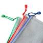 Comix A4 PVC material mesh zipper document bag A1154/1155/1156/1157/1158