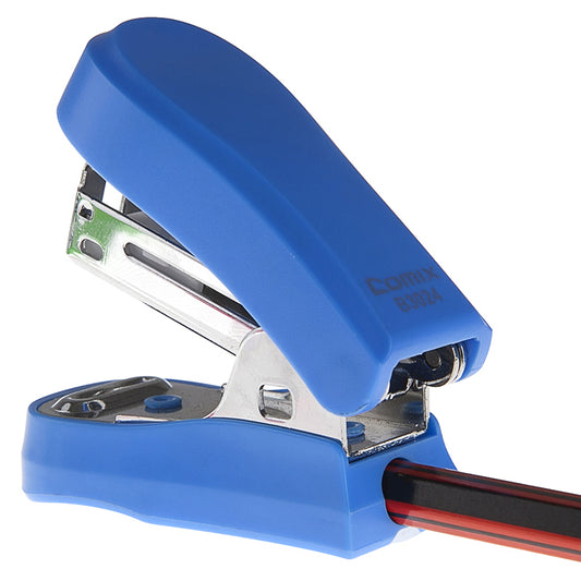 Comix 12-gauge stapler set with pencil sharpener at the end B3024