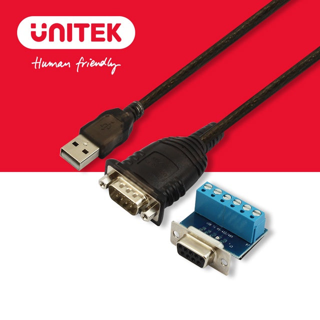 UNITEK USB2.0轉RS422串口轉接線 (Y-1082)