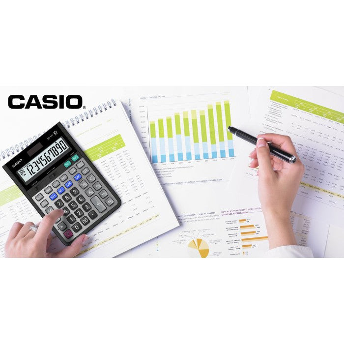 Casio DS-1JT Heavy Duty 10-Digit Office Calculator