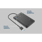 UNITEK 2.5吋 USB3.1 GEN1 to SATA6G HDD / SSD 外接硬碟盒 (Y-3036)