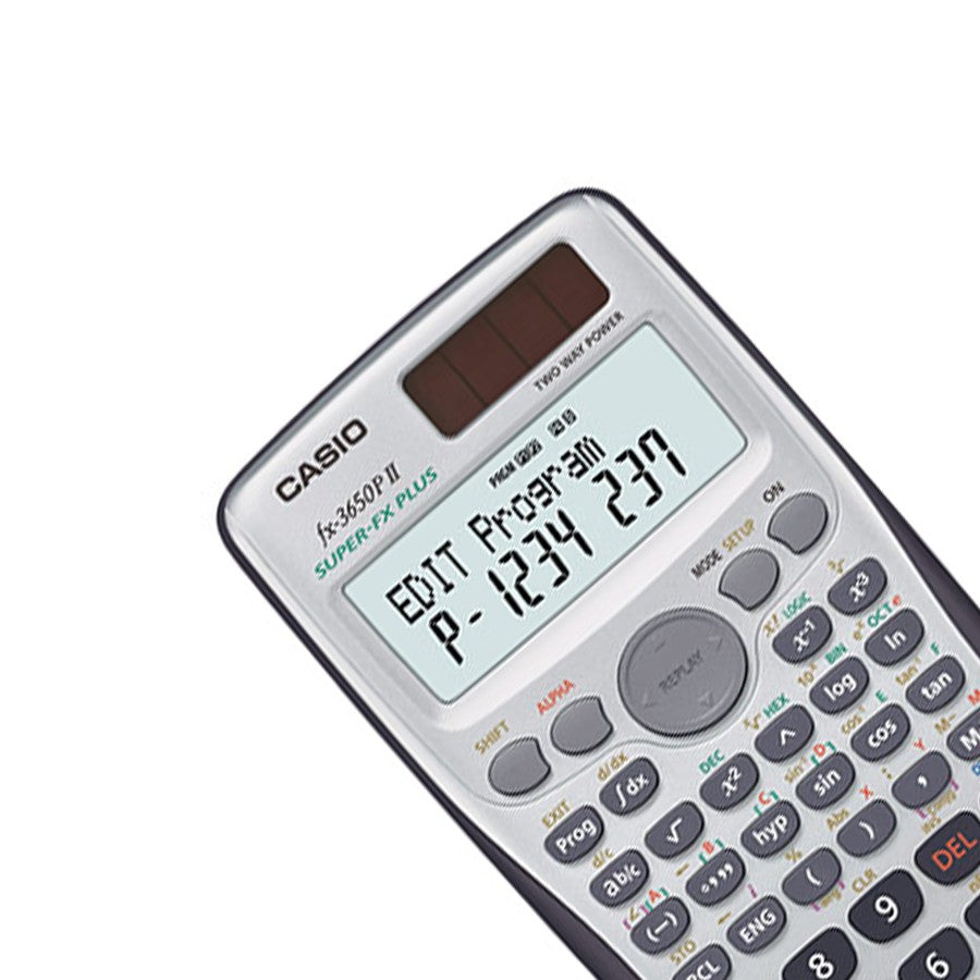 Casio FX-3650PII School/College Programming Calculator 308 Features