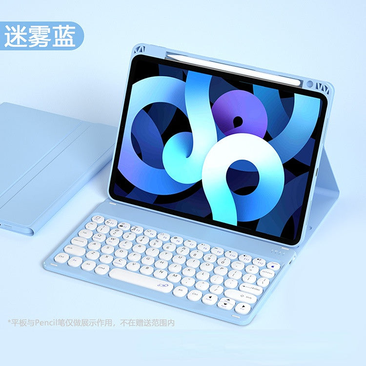 Suitable for iPad Air5 Bluetooth keyboard case 10.2 touch keyboard 10.9" leather case