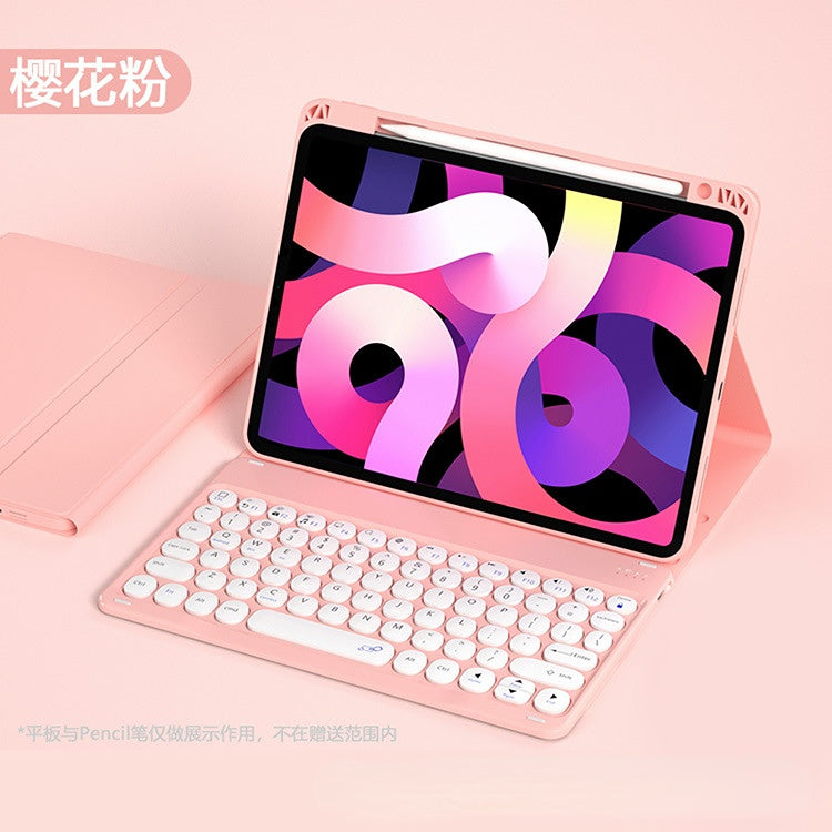 Suitable for iPad Air5 Bluetooth keyboard case 10.2 touch keyboard 10.9" leather case