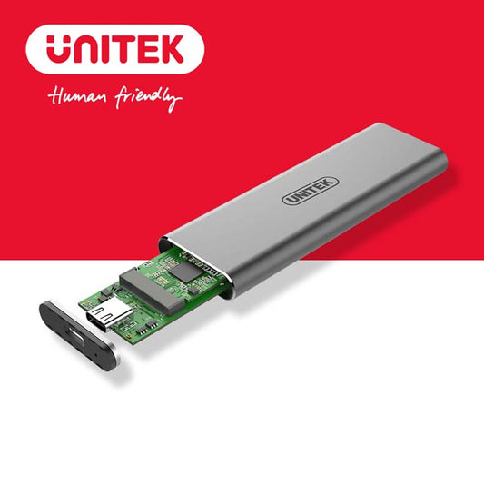 UNITEK USB3.1 Gen2 Type-C to M.2 SSD aluminum alloy external box (Y-S1201A)