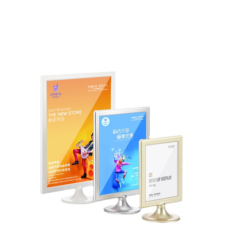 Reap T-shaped advertising display board