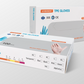 Durable food-grade household catering kitchen baking disposable TPE thickened gloves 100 pieces