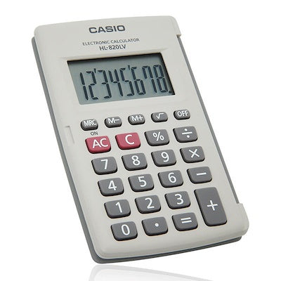 Casio calculator HL-820LV-WE