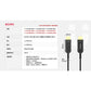 UNITEK 2.0版 光纖 4K60Hz 高畫質HDMI傳輸線(公對公)15M(Y-C1029BK)