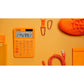 卡西歐 MS-20UC 橙色 12 位彩色系列辦公計算器