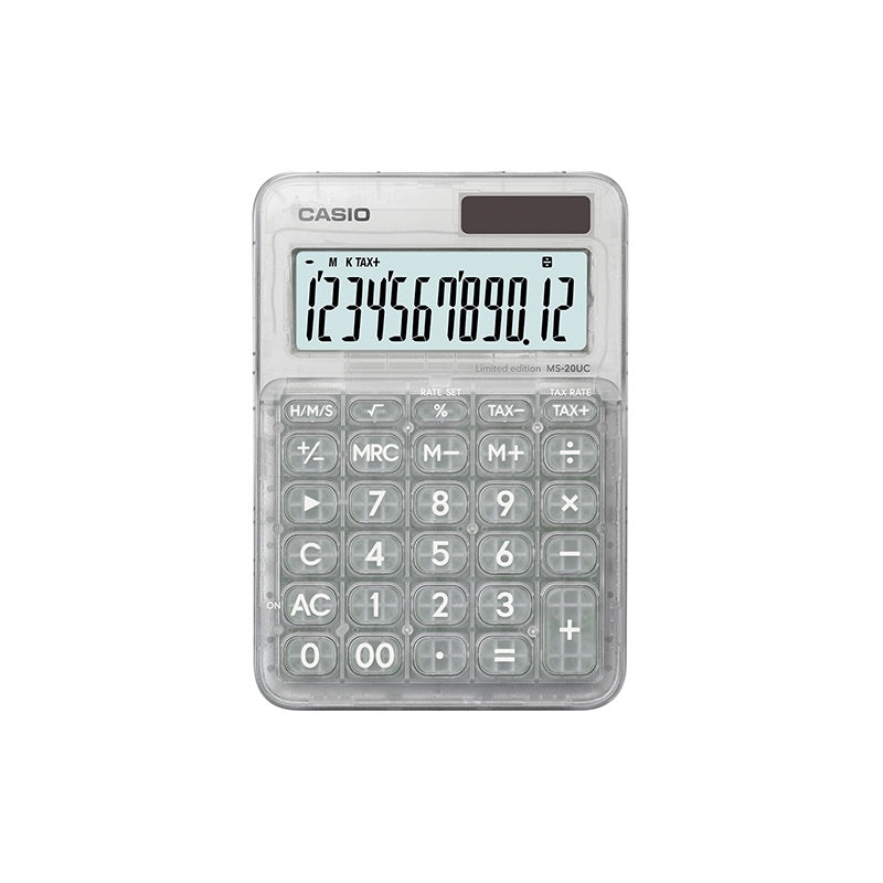 Casio Calculator MS 20 UC CLEAR