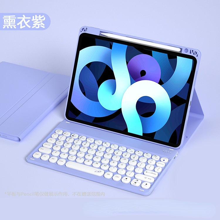 Suitable for iPad Air5 Bluetooth keyboard case 10.2 touch keyboard 10.9" leather case