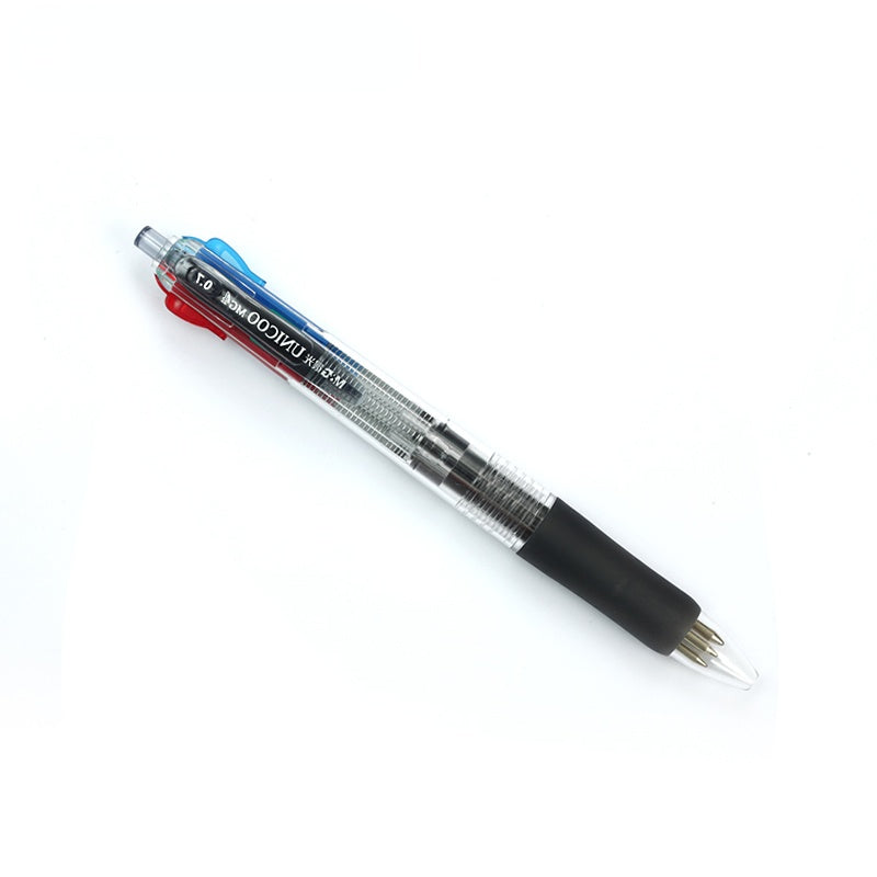 M&amp;G 0.7mm multi-color ballpoint pen four-color pen push-type press pen 8030