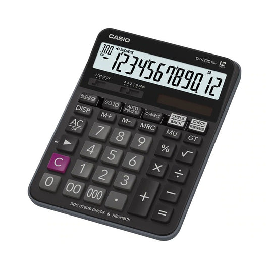 Casio Calculator DJ-120DPLUS Trade Store Calculator 12 Digit Function