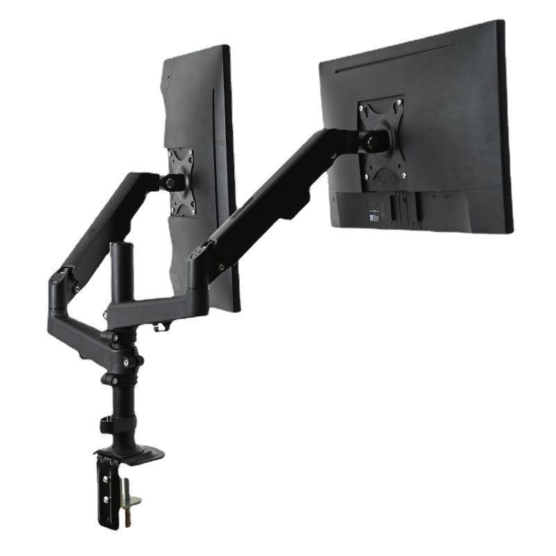 32 inch dual monitor LCD monitor arm spring monitor stand aluminum 0-9 kg