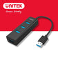 UNITEK USB3.1 4PORT 高速HUB集線器 (Y-3089BK-30)