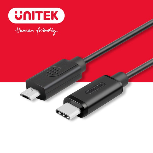 UNITEK Type-C to Micro USB transmission cable (Y-C473BK)