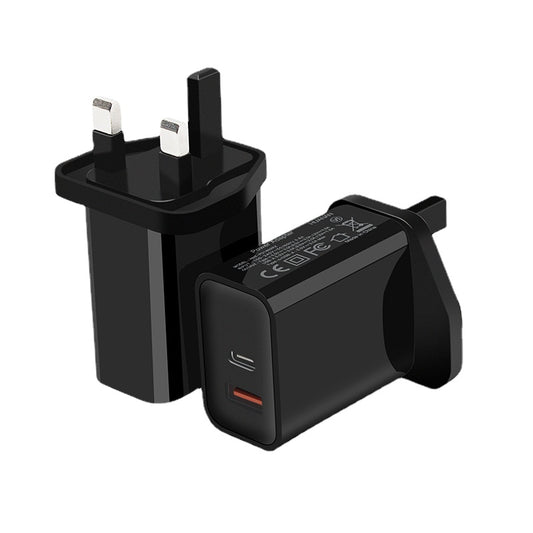 PD18W British mobile phone charger CE certified QC fast charging Type-C UK and Singapore universal PD charging head