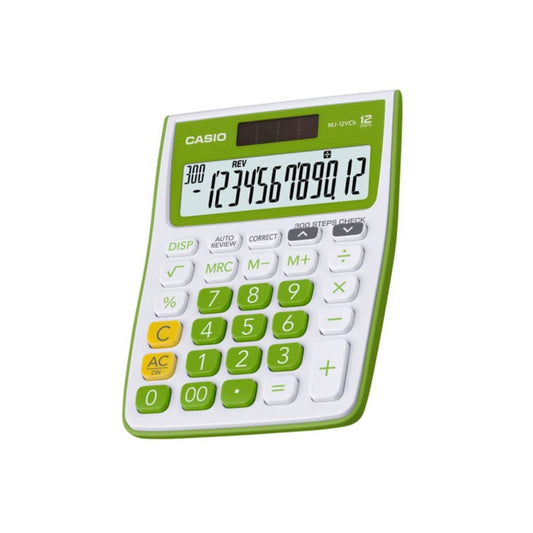 Casio Calculator MJ-12VCB Green Store Trade Calculator 12-digit function