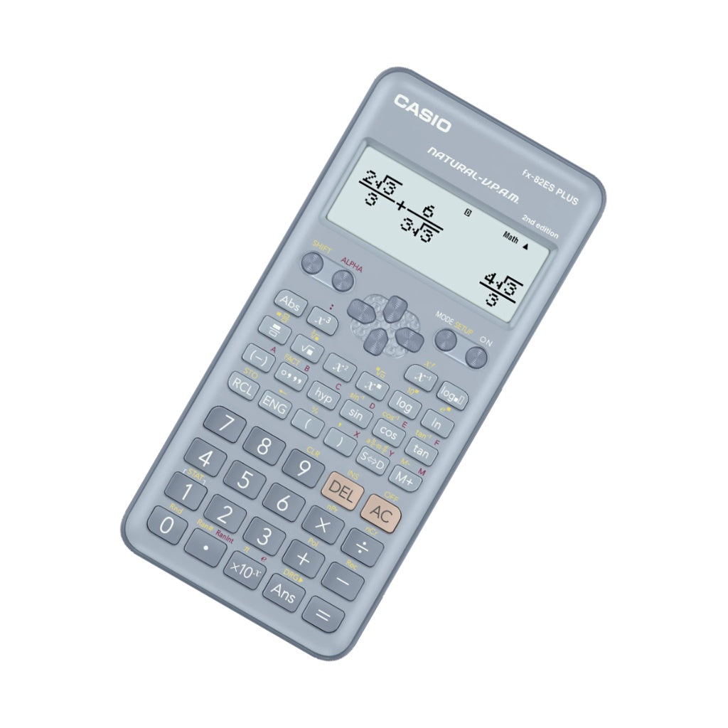 Casio Calculator FX-82ESPLUS BK 2nd Edition Science School/College Calculator 252esplus